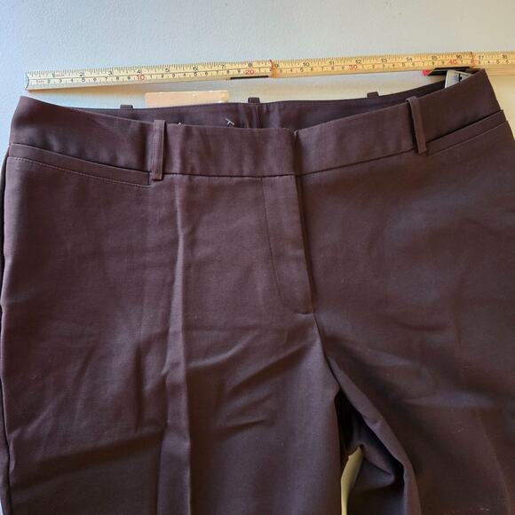 Worthington Curvy Trouser Leg Pants Women's 14 Brown NWT - Picture 11 of 16
